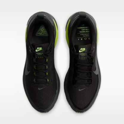 Nike Vomero 18 GORE-TEX wasserdichter Straßenlaufschuh mit reflektierenden Akzenten (Herren) – Anthracite/Lemon Venom/Schwarz