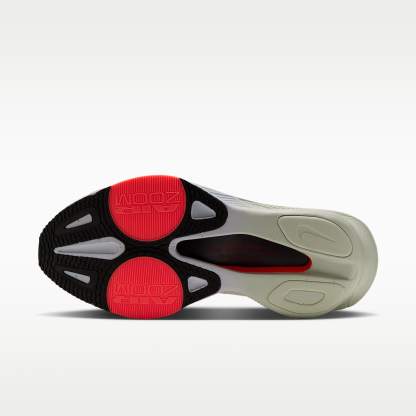 Nike Alphafly 4 Straßenlaufschuh für Wettkämpfe (Damen) – Sea Glass/Laser Crimson/Phantom/Burgundy Ash