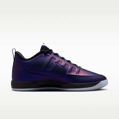 Book 2 PRM "Eggplant Foamposite" Basketballschuh – Varsity Purple/Varsity Purple/Schwarz