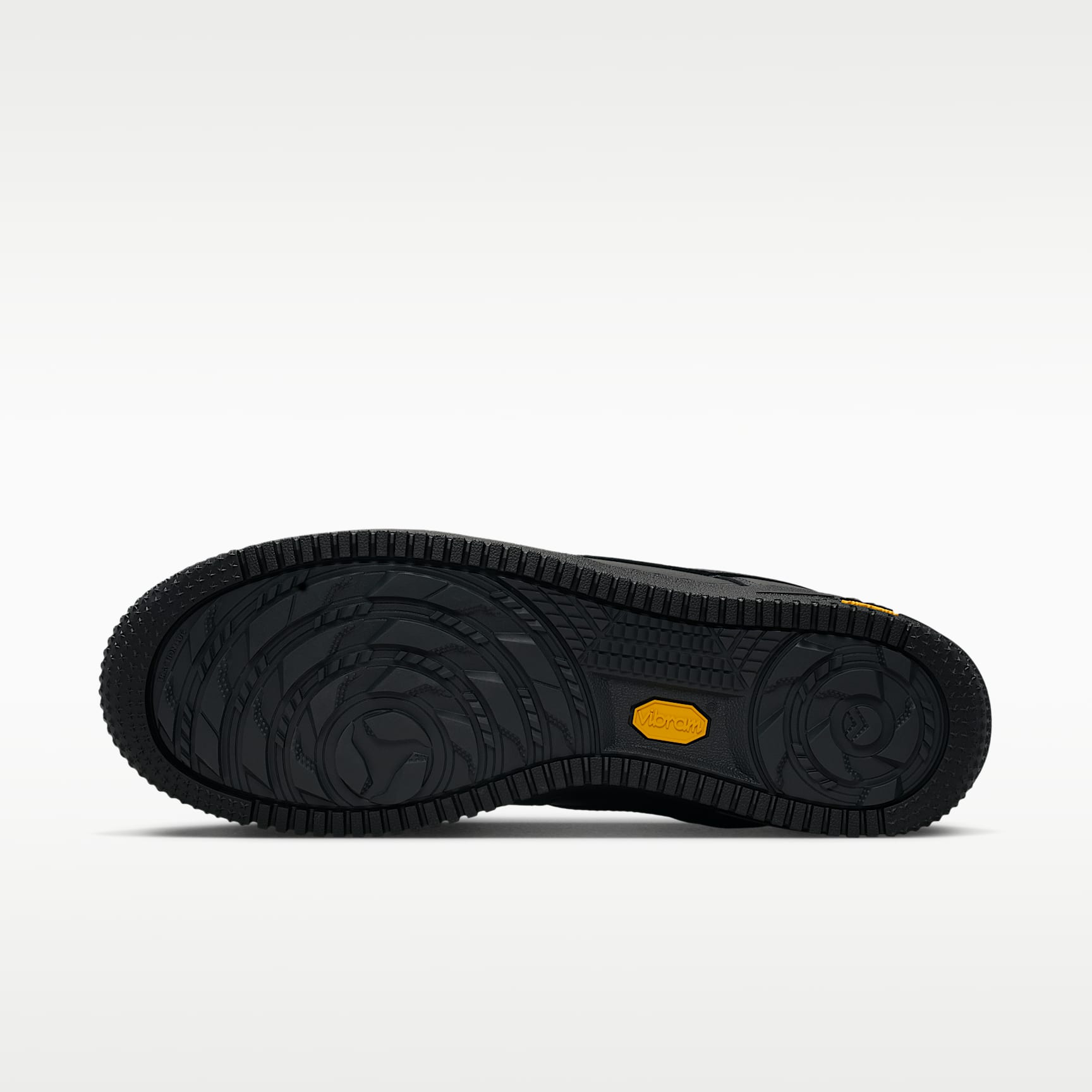 Air Force 1 GORE-TEX Vibram Schuh (Herren) – Off Noir/Speed Yellow/Schwarz