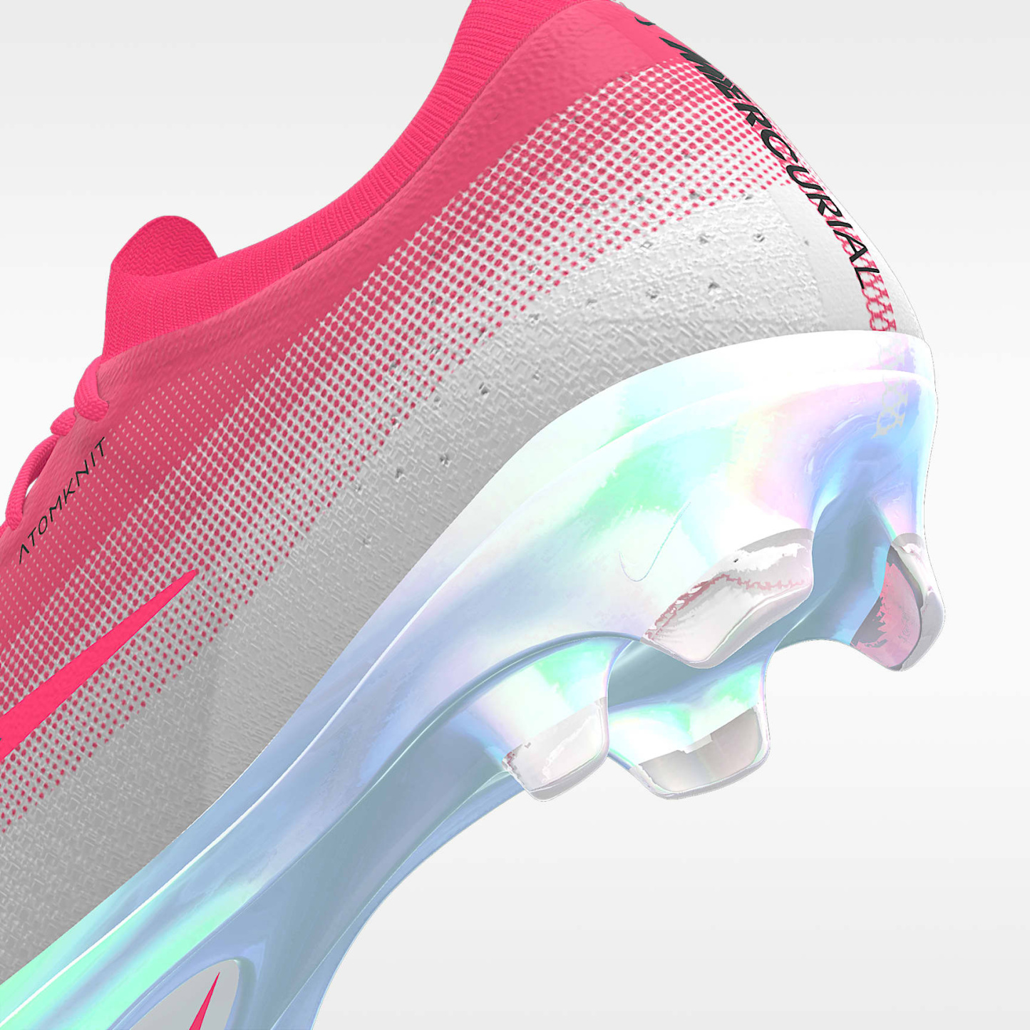 Nike Mercurial Vapor 17 Elite By You personalisierbarer Low-Top-Fußballschuh für normalen Rasen – Bright Crimson/Weiß [4510677869]