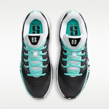 Sabrina 3 Basketballschuh – Mint/Weiß/Schwarz