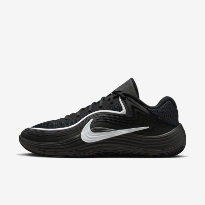 Nike Precision 8 Low Basketballschuh (Herren) – Schwarz/Weiß/Weiß