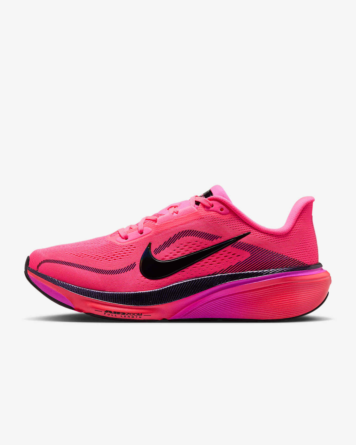 Nike Pegasus 42 Straßenlaufschuh (Damen) – Hyper Pink/Laser Crimson/Fuchsia Blast/Schwarz
