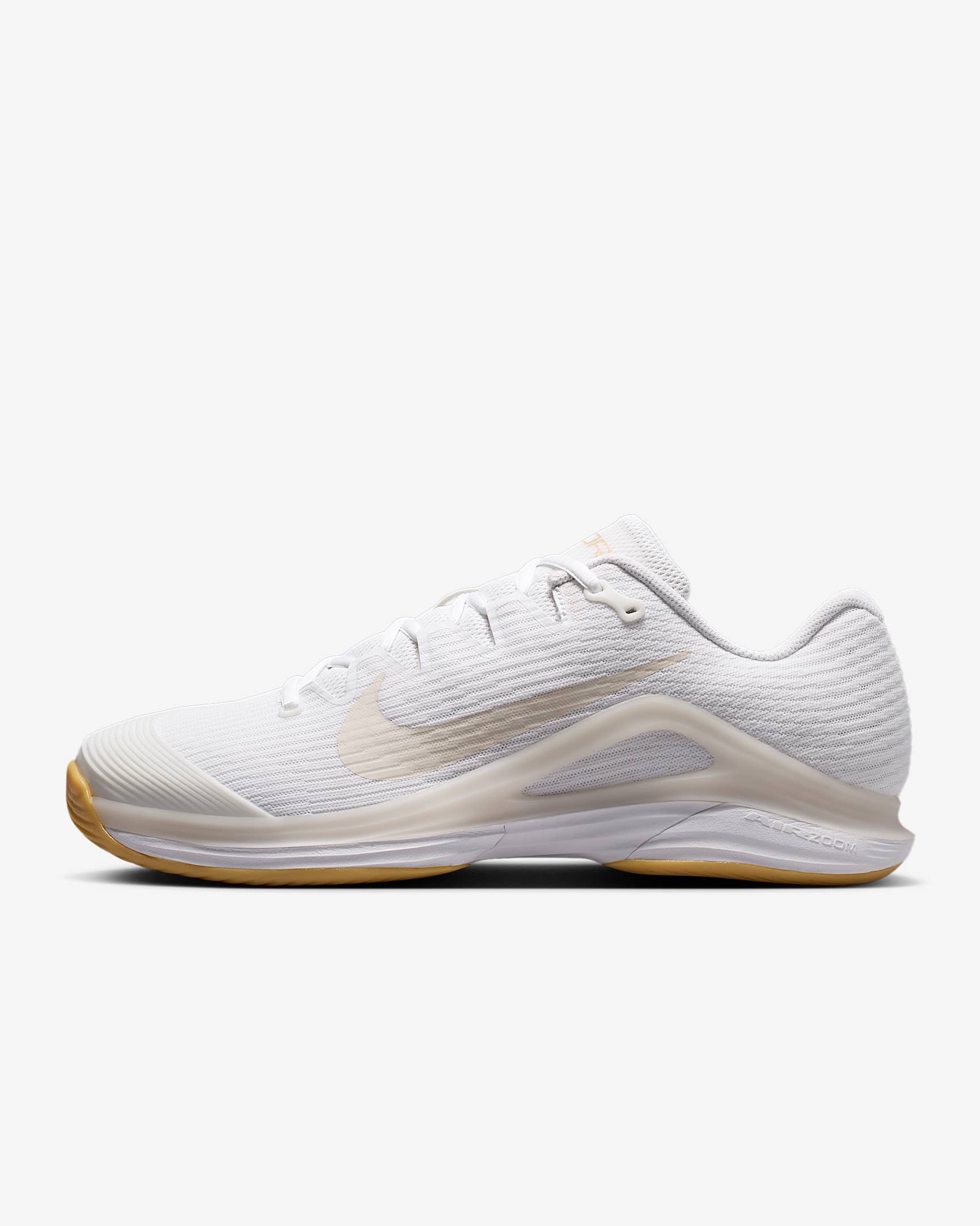 Nike Vapor 12 Tennisschuh für Hartplätze (Herren) – Weiß/Summit White/Linen/Light Orewood Brown