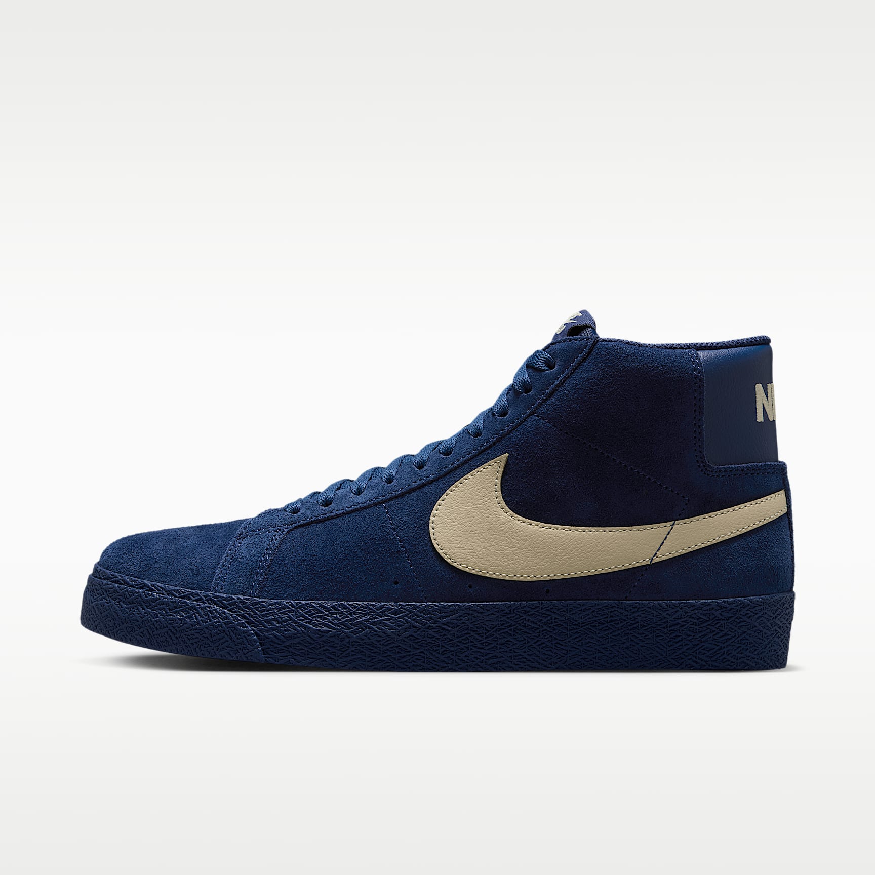 Nike SB Zoom Blazer Mid Skateboardschuh – Coastal Blue/Coastal Blue/Pale Yellow