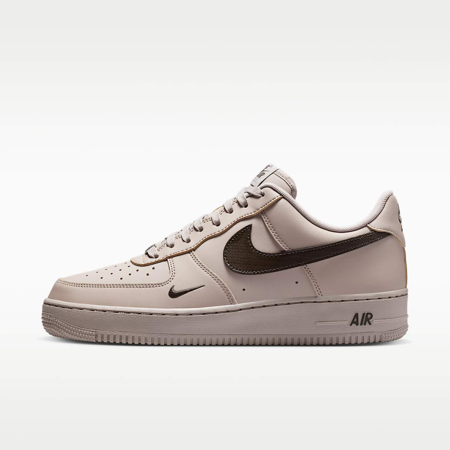 Nike Air Force 1 '07 Schuh (Herren) – College Grey/Newsprint