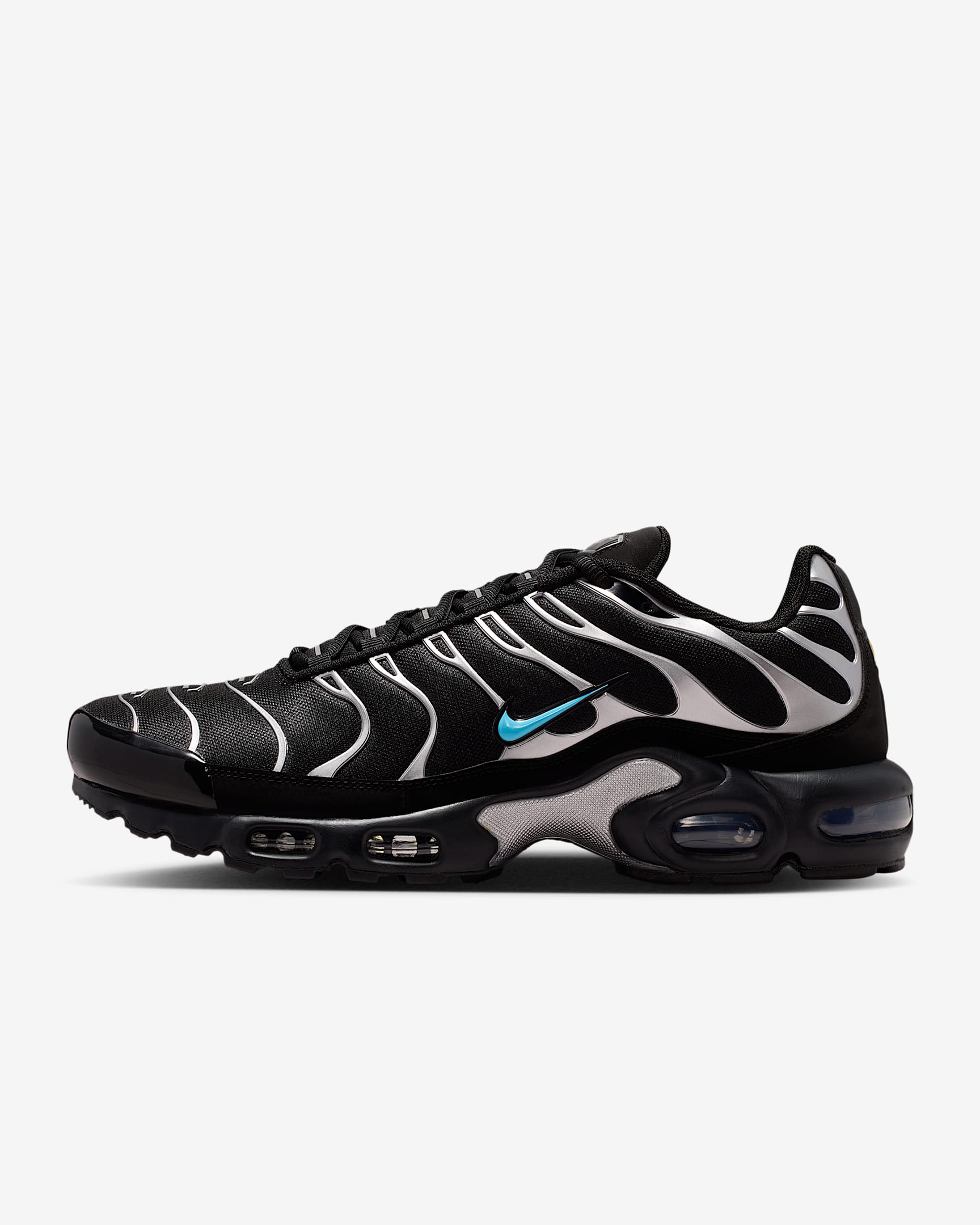 Nike Air Max Plus Premium "Scorpion" Schuh (Herren) – Schwarz/Chrome/Gamma Blue