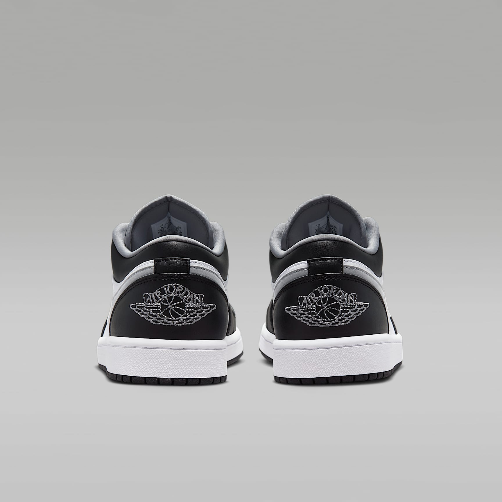 Air Jordan 1 Low Herrenschuh – Schwarz/Weiß/Particle Grey