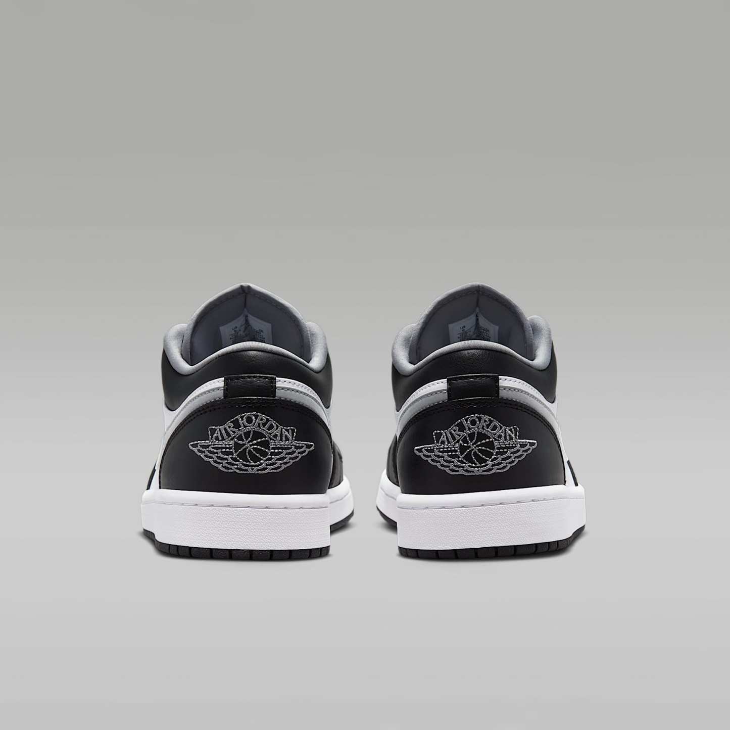 Air Jordan 1 Low Herrenschuh – Schwarz/Weiß/Particle Grey