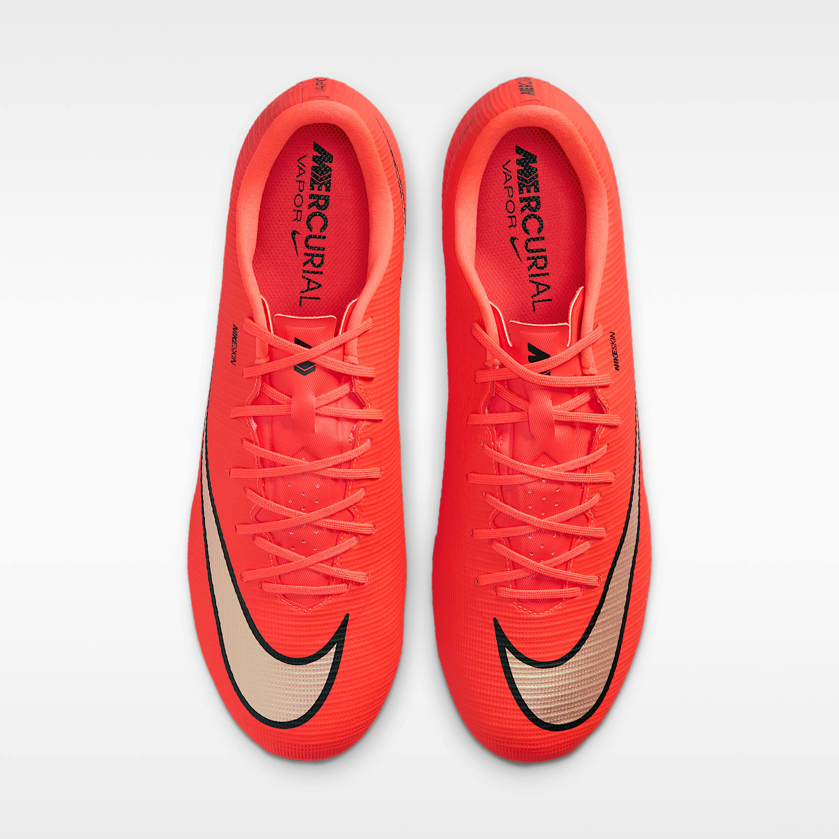 Nike Mercurial Vapor 17 Academy Low-Top-Fußballschuh für verschiedene Böden – Bright Crimson/Blur