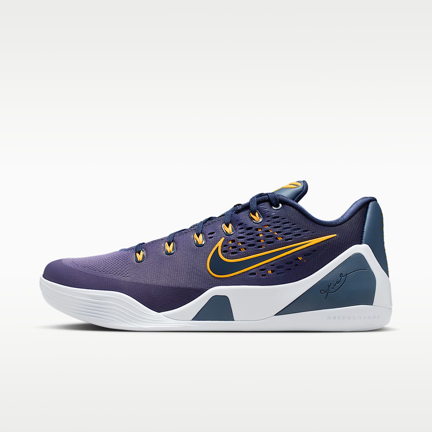 Kobe IX Elite Low EM Protro Basketballschuh – Thunder Blue/Laser Orange/Football Grey/Daybreak