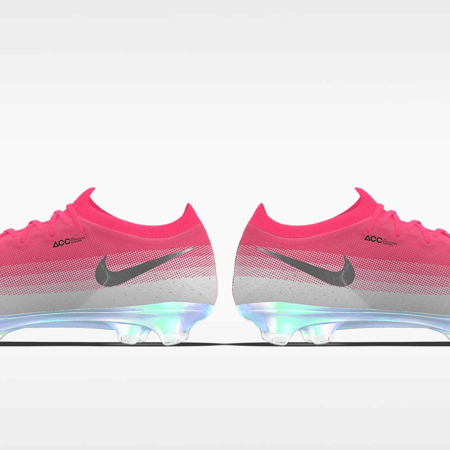 Nike Mercurial Vapor 17 Elite By You personalisierbarer Low-Top-Fußballschuh für normalen Rasen – Bright Crimson/Weiß [4510677869]