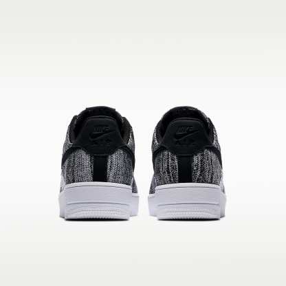 Nike Air Force 1 Flyknit 2.0 Schuh – Schwarz/Schwarz/Weiß/Pure Platinum
