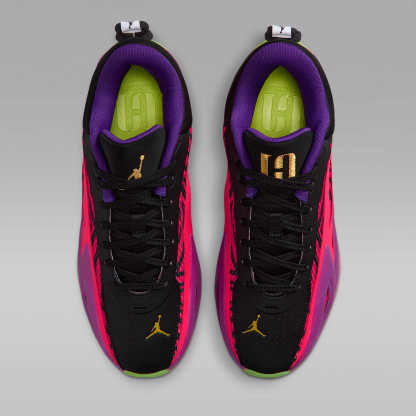 Jordan Heir Series 2 "Oh Sheila" Basketballschuh – Red Orbit/Voltage Purple/Volt/Schwarz