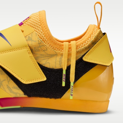 Nike Pole Vault Elite Sprung-Spike für Leichtathletik – Citron Pulse/Volt Ice/Vivid Purple/Indigo Burst