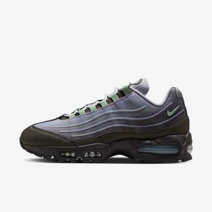 Nike Air Max 95 Big Bubble Tech Schuh (Herren) – Medium Ash/Wolf Grey/Metallic Silver/Steam