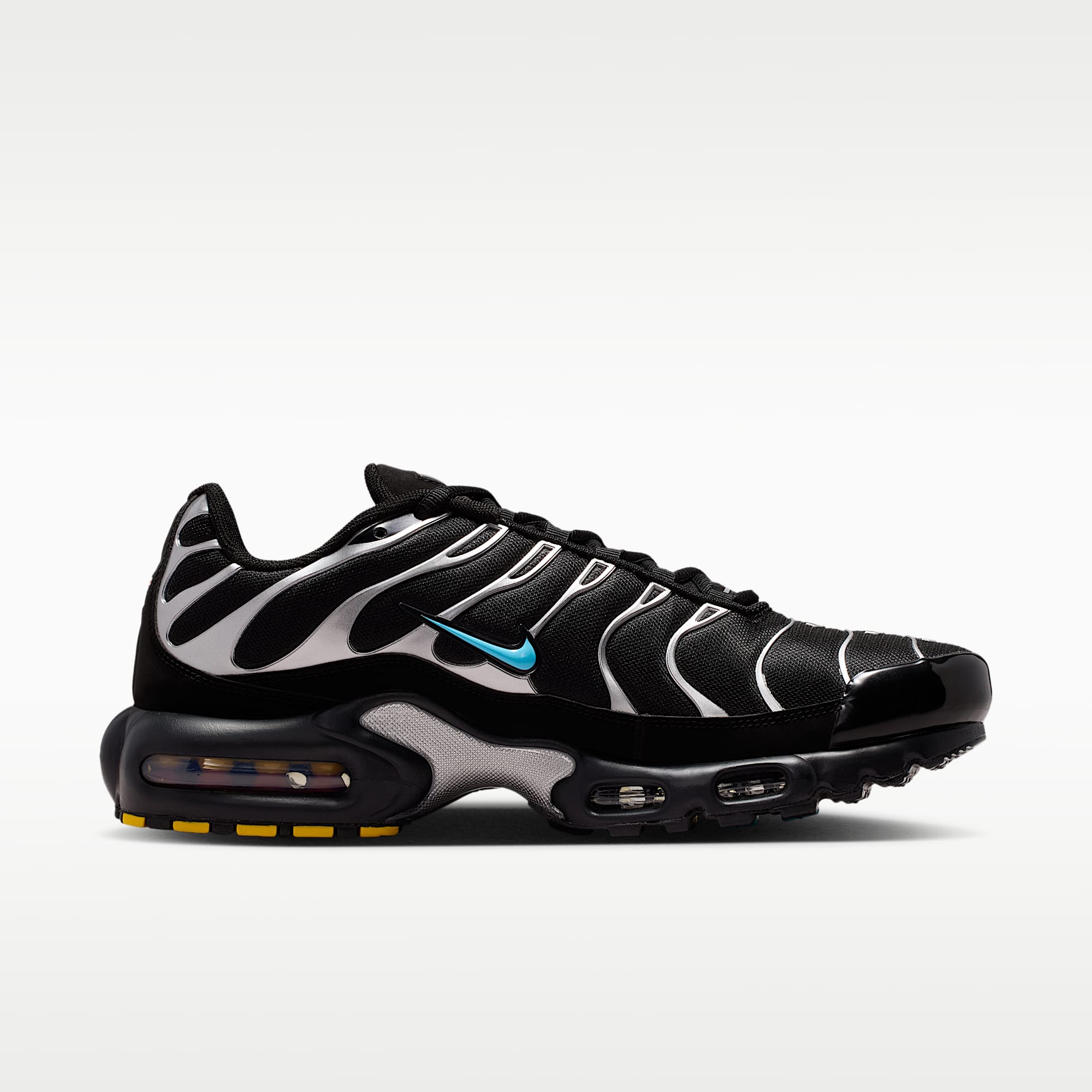 Nike Air Max Plus Premium "Scorpion" Schuh (Herren) – Schwarz/Chrome/Gamma Blue