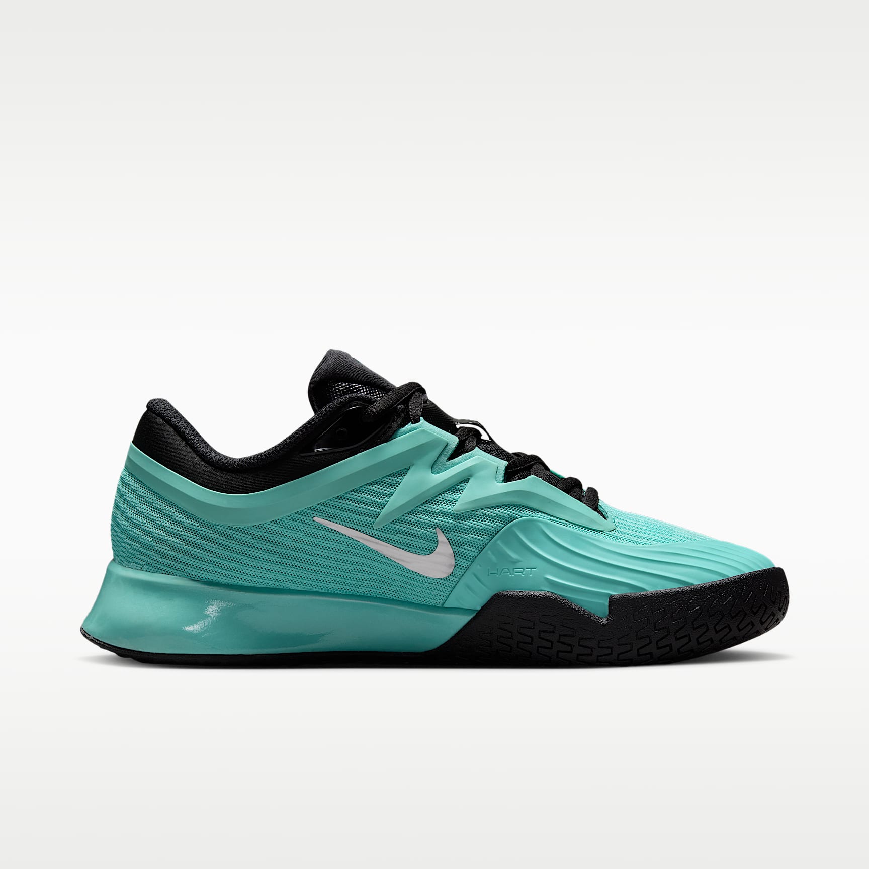 Nike Vapor Pro 3 PRM Tennisschuhe für den Hartplatz (Damen) – Mint/Schwarz/Pure Platinum/Metallic Silver