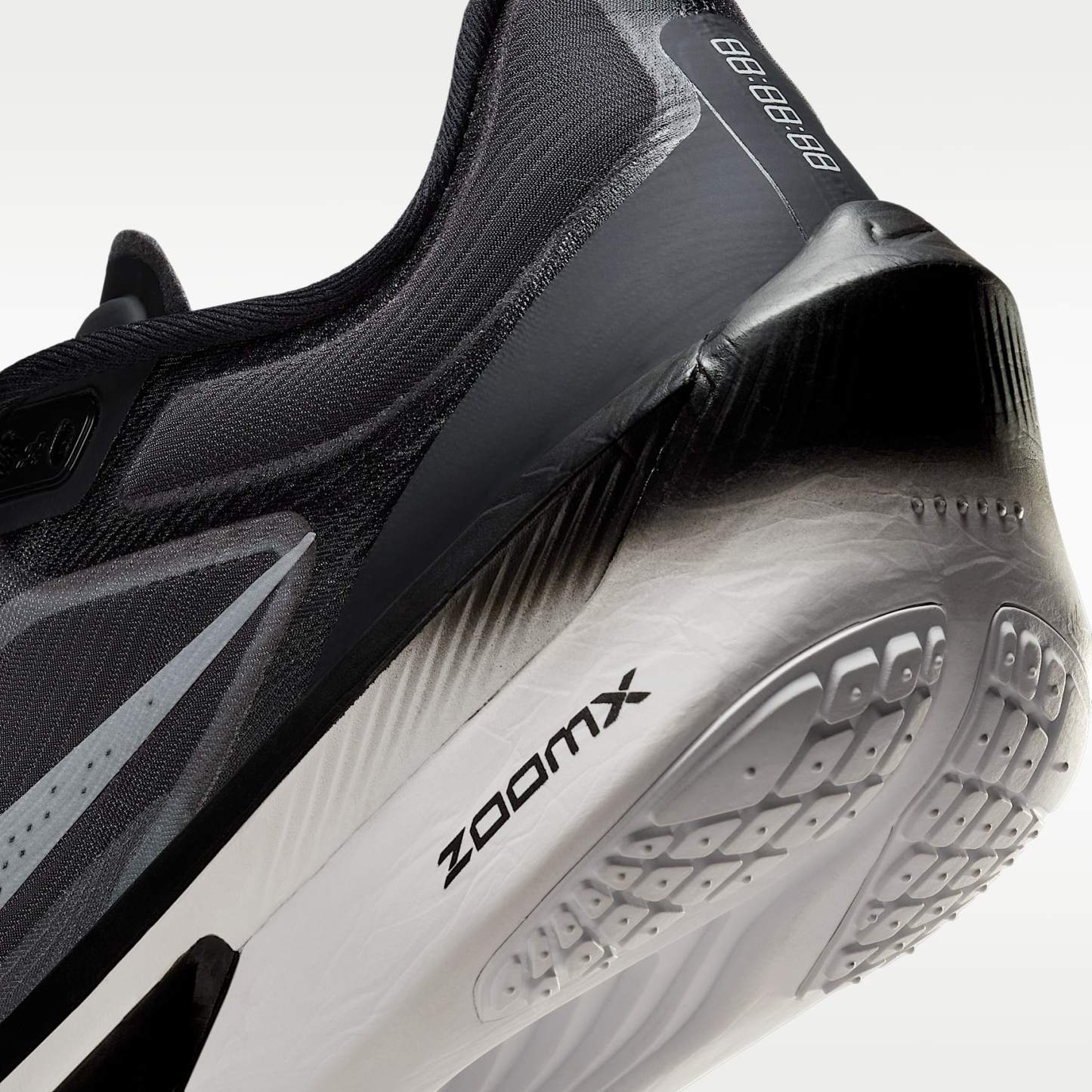 Nike Zoom Fly 6 Straßenlaufschuh für Wettkämpfe (Damen) – Schwarz/Light Smoke Grey/Weiß