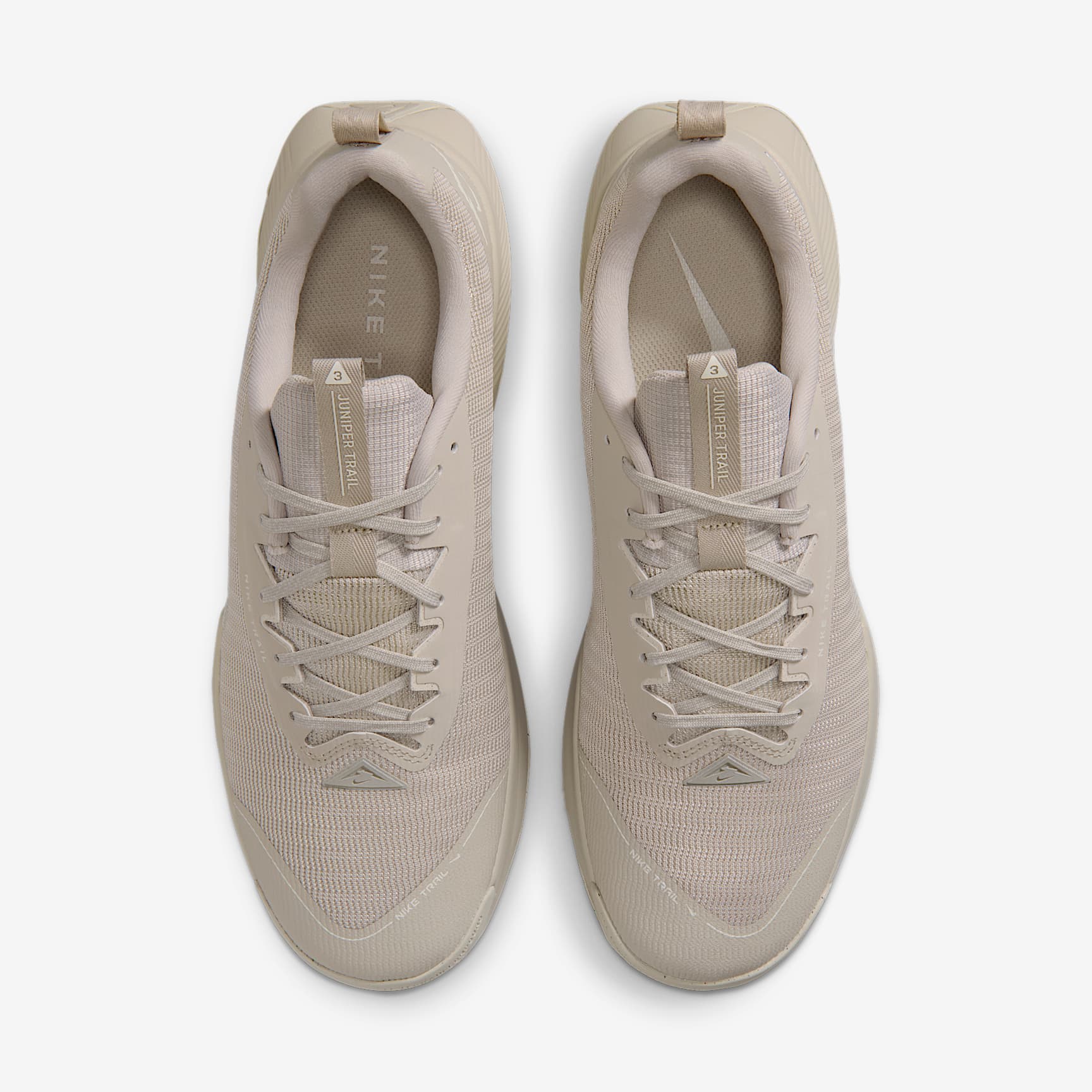 Nike Juniper Trail 3 Traillaufschuh (Herren) – Cream II/Light Orewood Brown/Safety Orange/Cream II