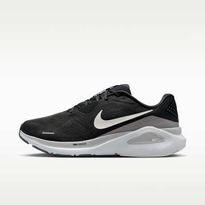Nike Structure 26 Straßenlaufschuh (Herren) – Anthracite/Light Smoke Grey/Pure Platinum/Sail