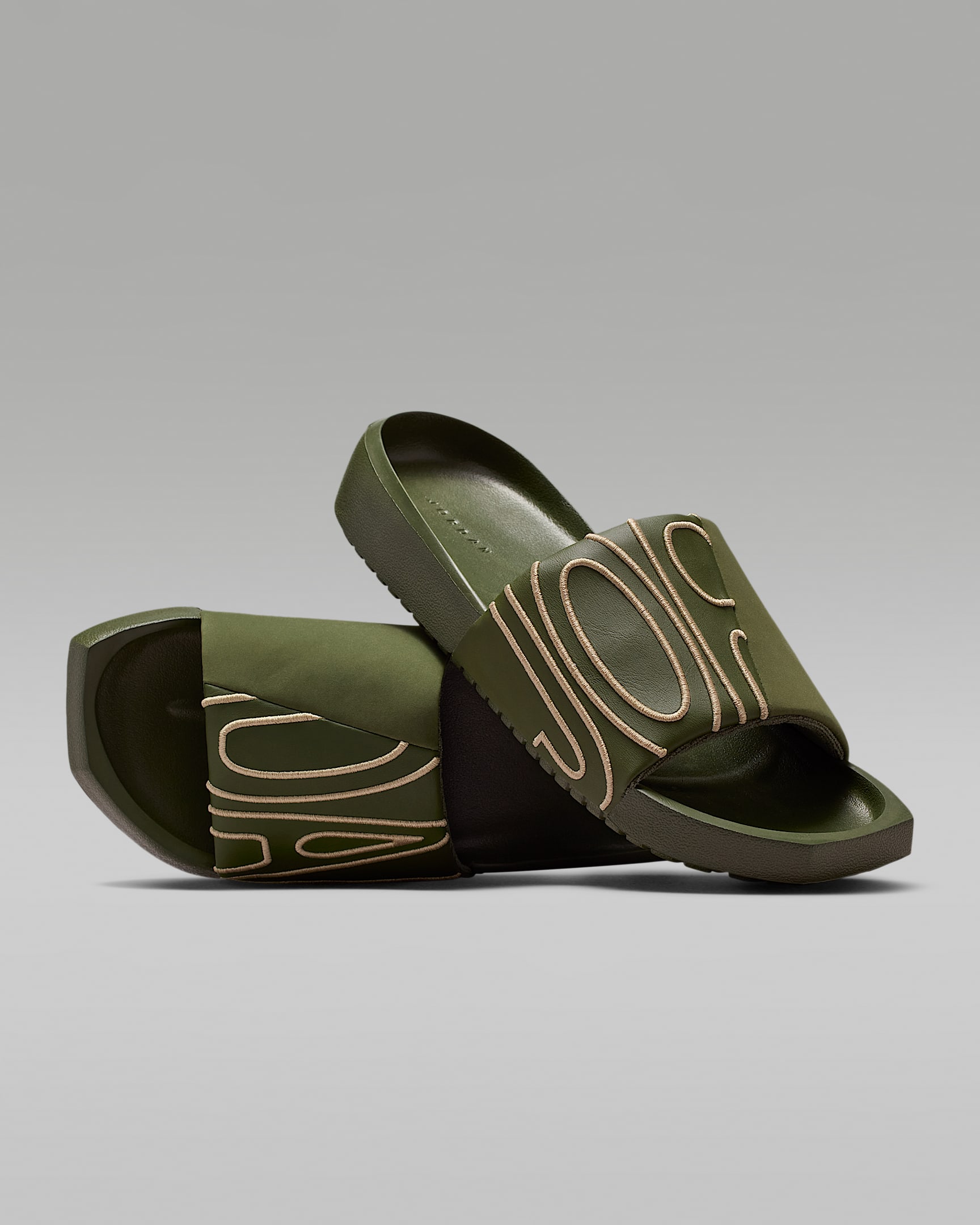 Jordan NOLA Damen-Slides – Cargo Khaki/Khaki