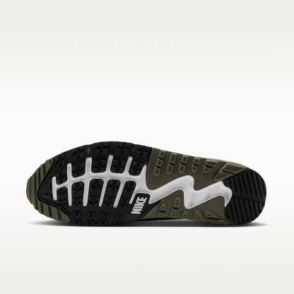 Nike Air Max 90 G Golfschuh – Weiß/Medium Olive/Vast Grey/Metallic Silver