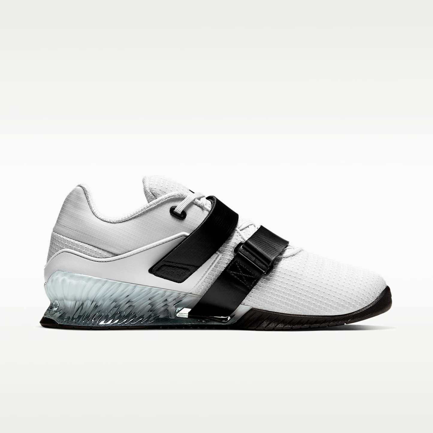 Nike Romaleos 4 Schuhe fürs Gewichtheben – Weiß/Weiß/Schwarz