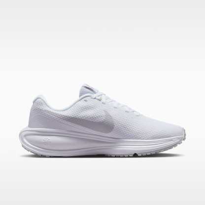 Nike Revolution 8 Straßenlaufschuh (Damen) – Weiß/Pure Platinum