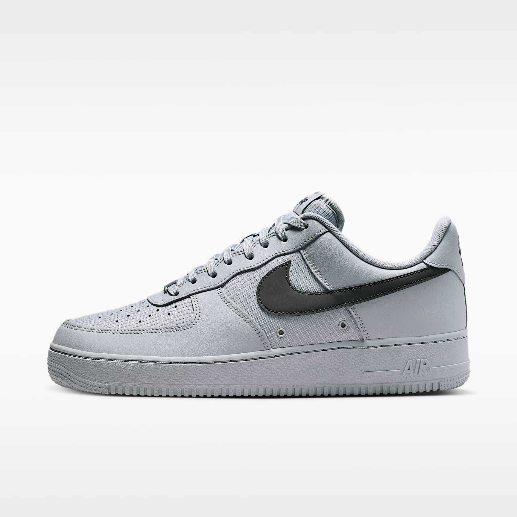 Nike Air Force 1 '07 LV8 Schuh (Herren) – Wolf Grey/Wolf Grey/Dark Smoke Grey