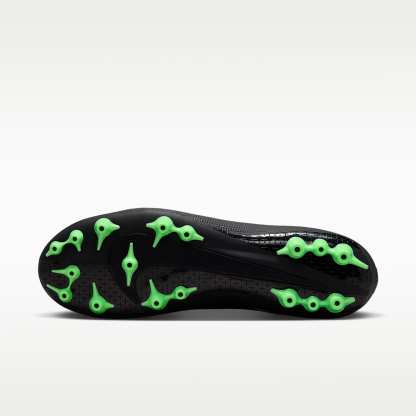Nike Mercurial Superfly 11 Academy High-Top-Fußballschuh für Kunstrasen – Schwarz/Schwarz/Illusion Green