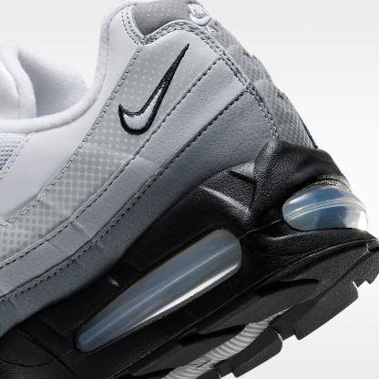 Nike Air Max 95 Big Bubble Schuh (Herren) – Schwarz/Pure Platinum/Wolf Grey/Weiß