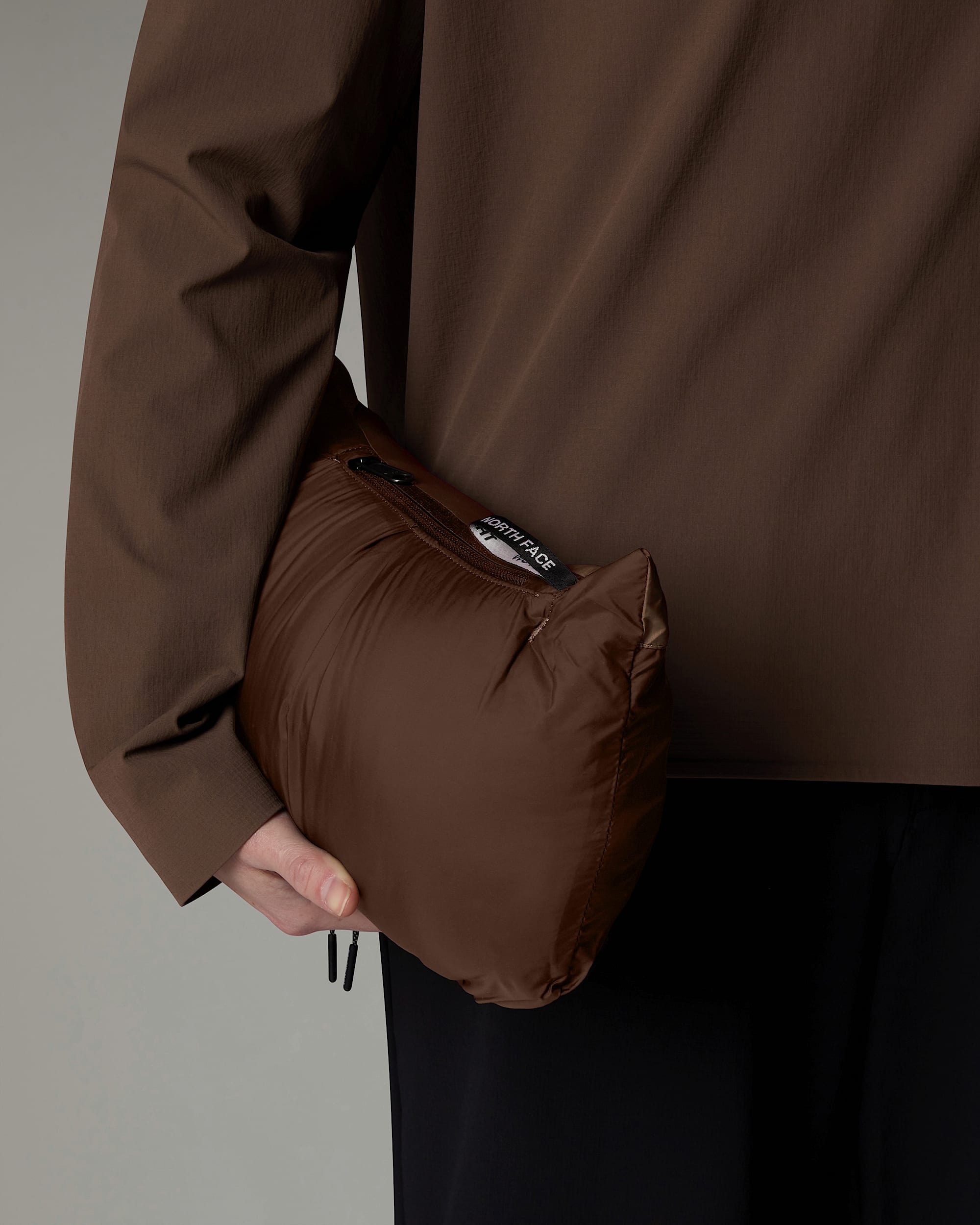 1996 Retro Nuptse Jacke für Damen – Smokey Brown