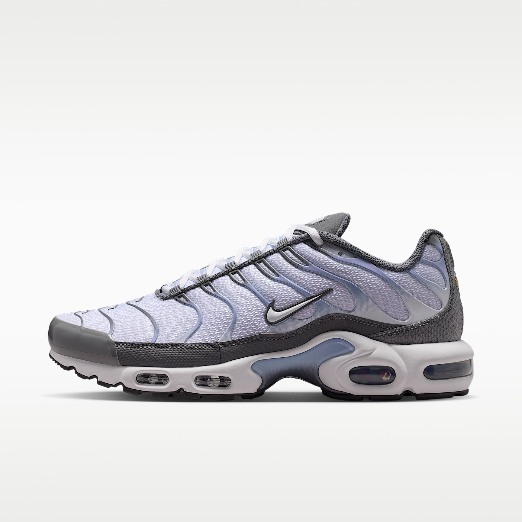 Nike Air Max Plus Schuh (Herren) – Smoke Grey/Light Armory Blue/Dark Smoke Grey/Weiß