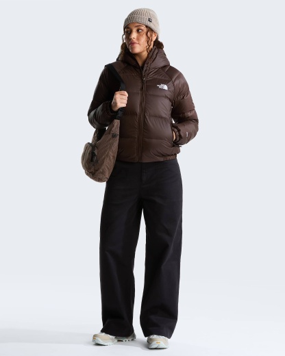 Hydrenalite™ Daunenjacke mit Kapuze Damen – Dark Chestnut