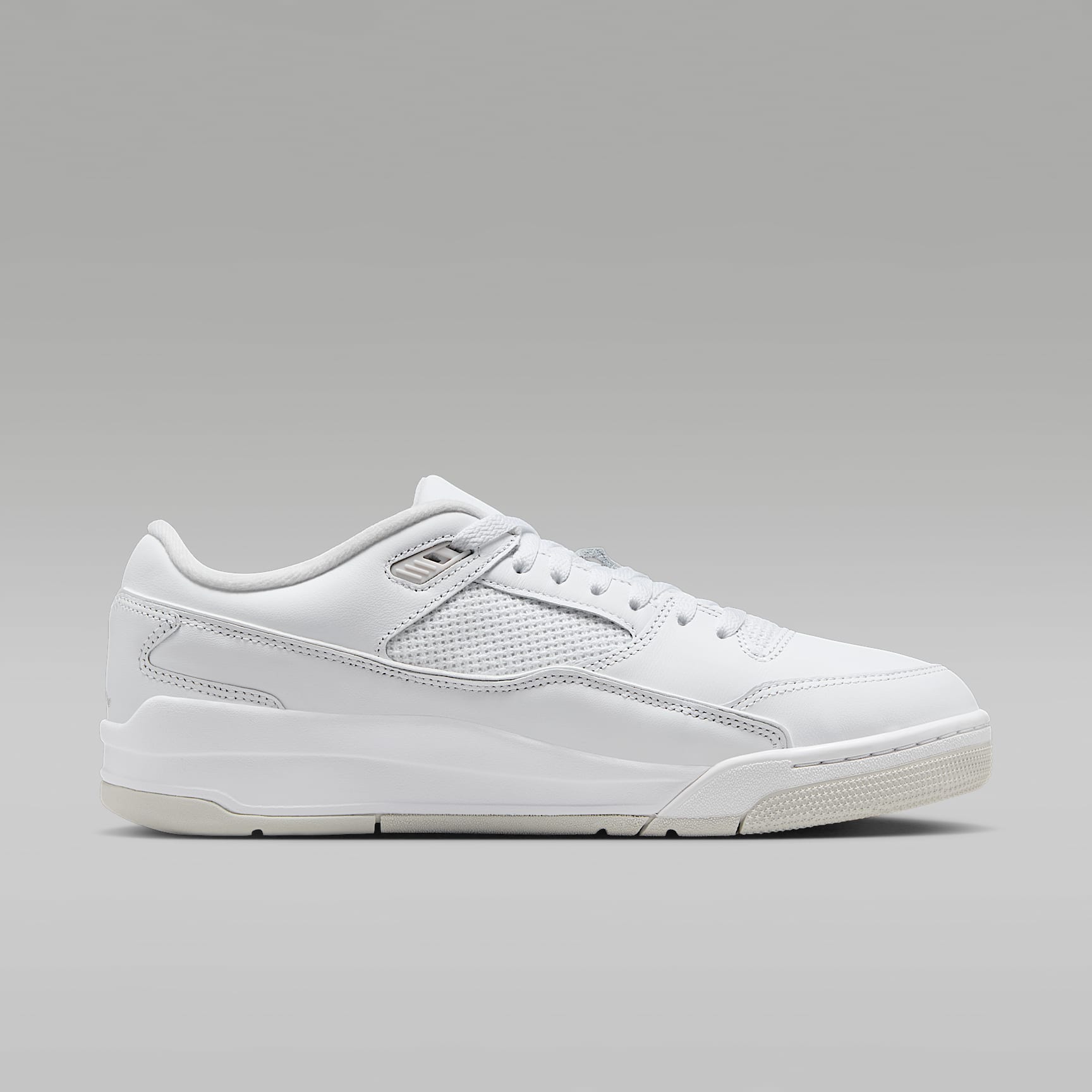 Jordan Flight Court Schuh (Herren) – Weiß/Vast Grey