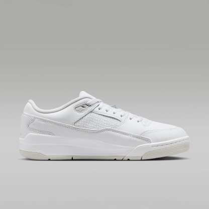 Jordan Flight Court Schuh (Herren) – Weiß/Vast Grey