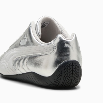 Speedcat Silver Sneakers Damen - Feather Gray-PUMA Black