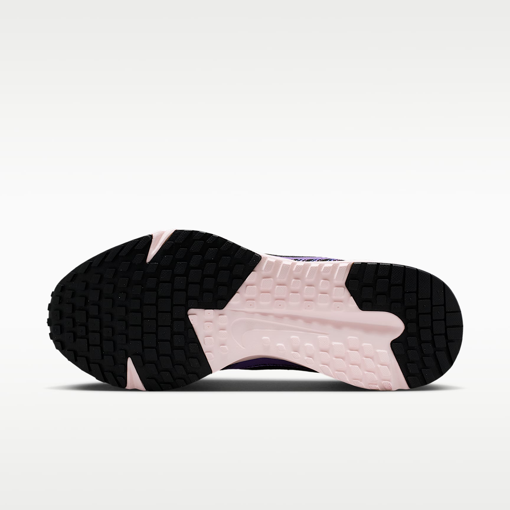 Nike Run Defy Straßenlaufschuh (Damen) – Schwarz/Bright Violet/Sapphire/Schwarz