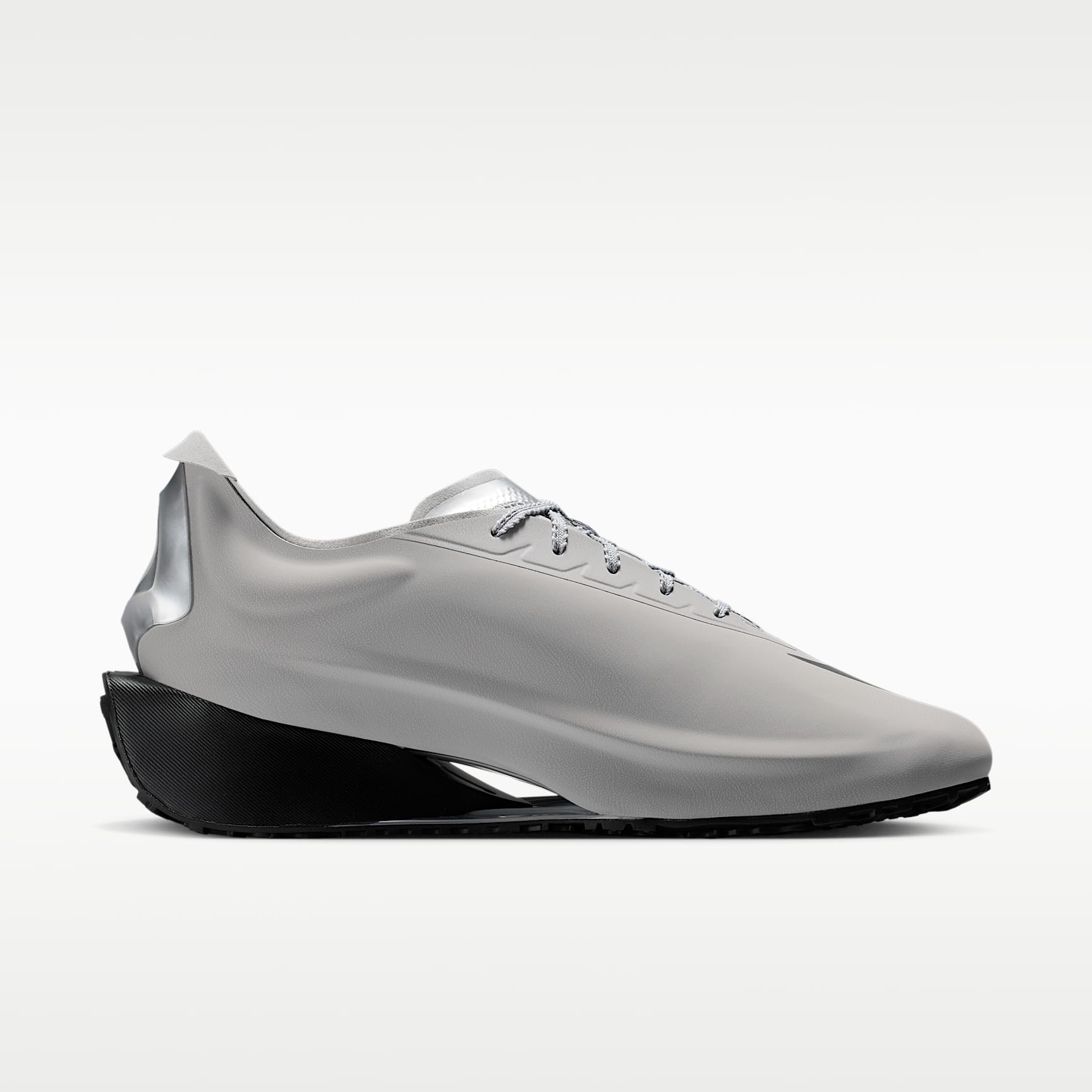 Nike First Sight Noir Schuh (Damen) – Flat Silver/Schwarz/Metallic Silver