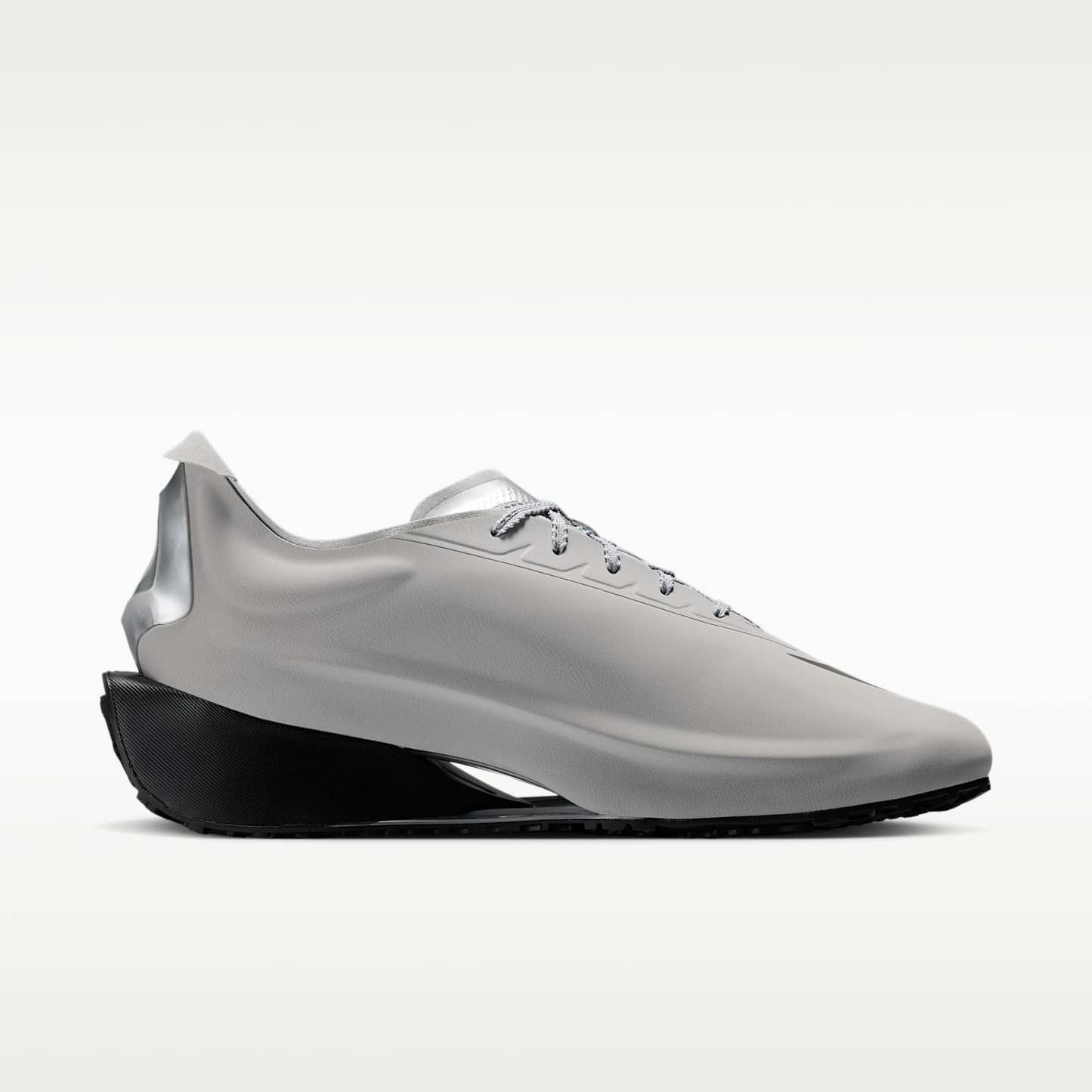 Nike First Sight Noir Schuh (Damen) – Flat Silver/Schwarz/Metallic Silver
