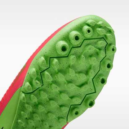 Nike Phantom 6 Low Pro "Erling Haaland" Fußballschuh für Turf – Hot Punch/Green Strike/Schwarz