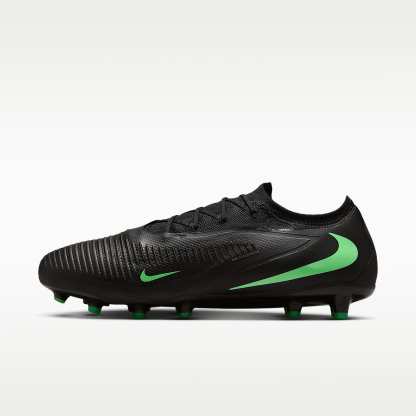 Nike Phantom 6 Low Pro Fußballschuh für Kunstrasen – Schwarz/Schwarz/Illusion Green