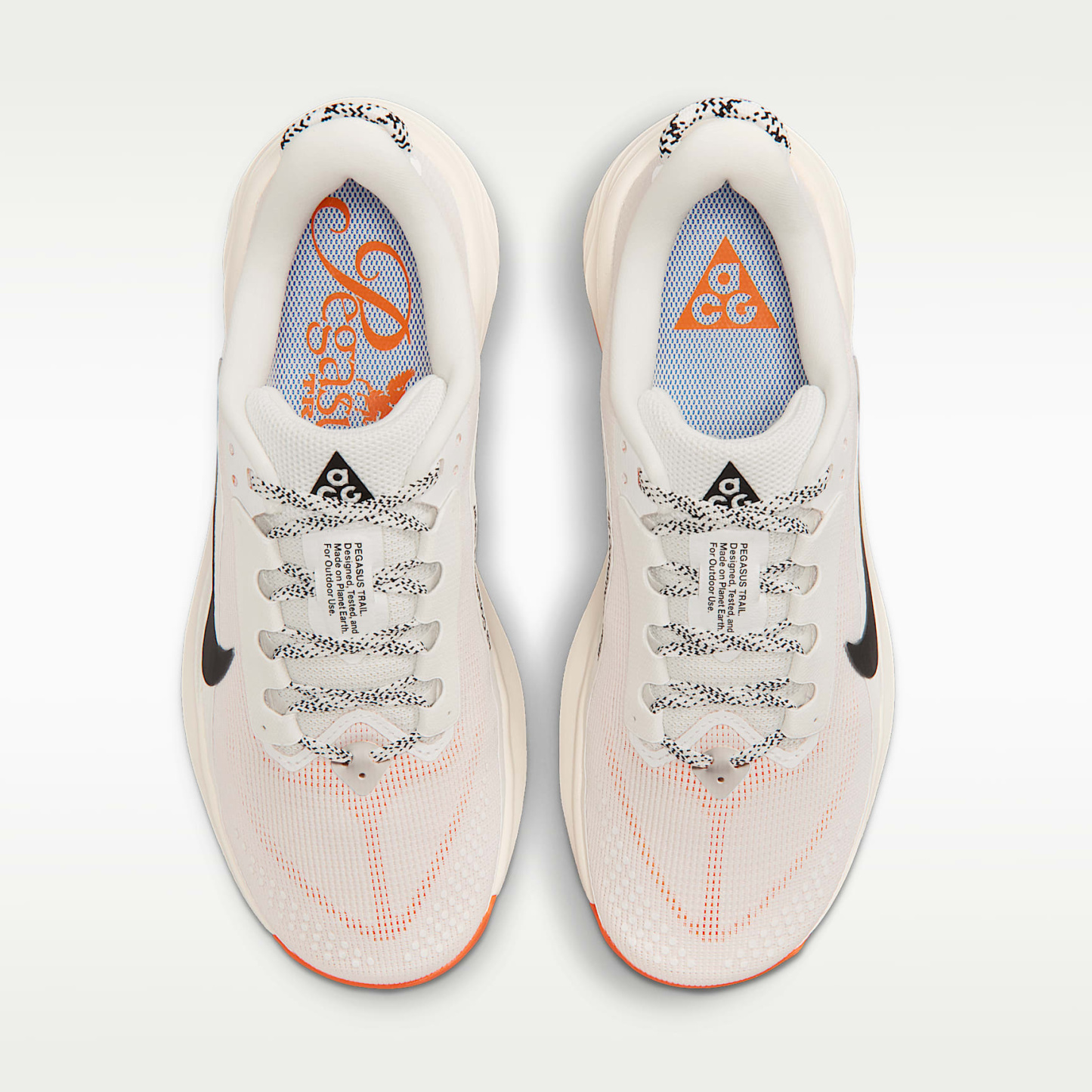 Nike ACG Pegasus Trail Traillaufschuh (Damen) – Summit White/Phantom/Safety Orange/Schwarz