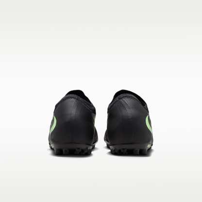 Nike Phantom 6 Low Pro Fußballschuh für Turf – Schwarz/Schwarz/Illusion Green