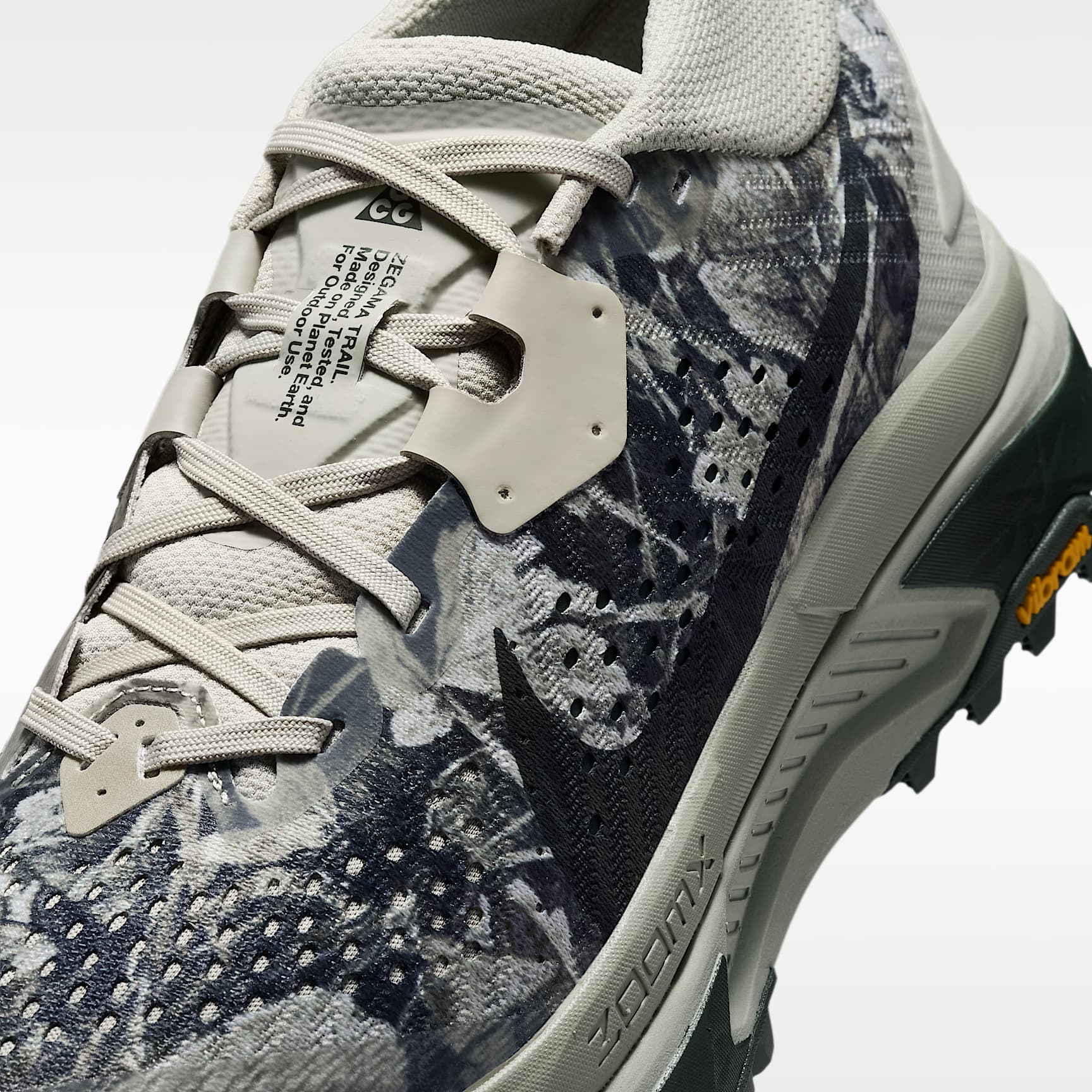 ACG Zegama Trail Traillaufschuh (Damen) – Spruce Fog/Sea Glass/Schwarz/Black Spruce