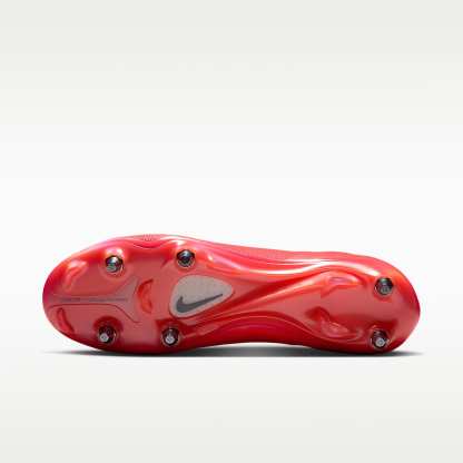Nike Mercurial Vapor 17 Elite Low-Top-Fußballschuh für weichen Rasen – Bright Crimson/Blur