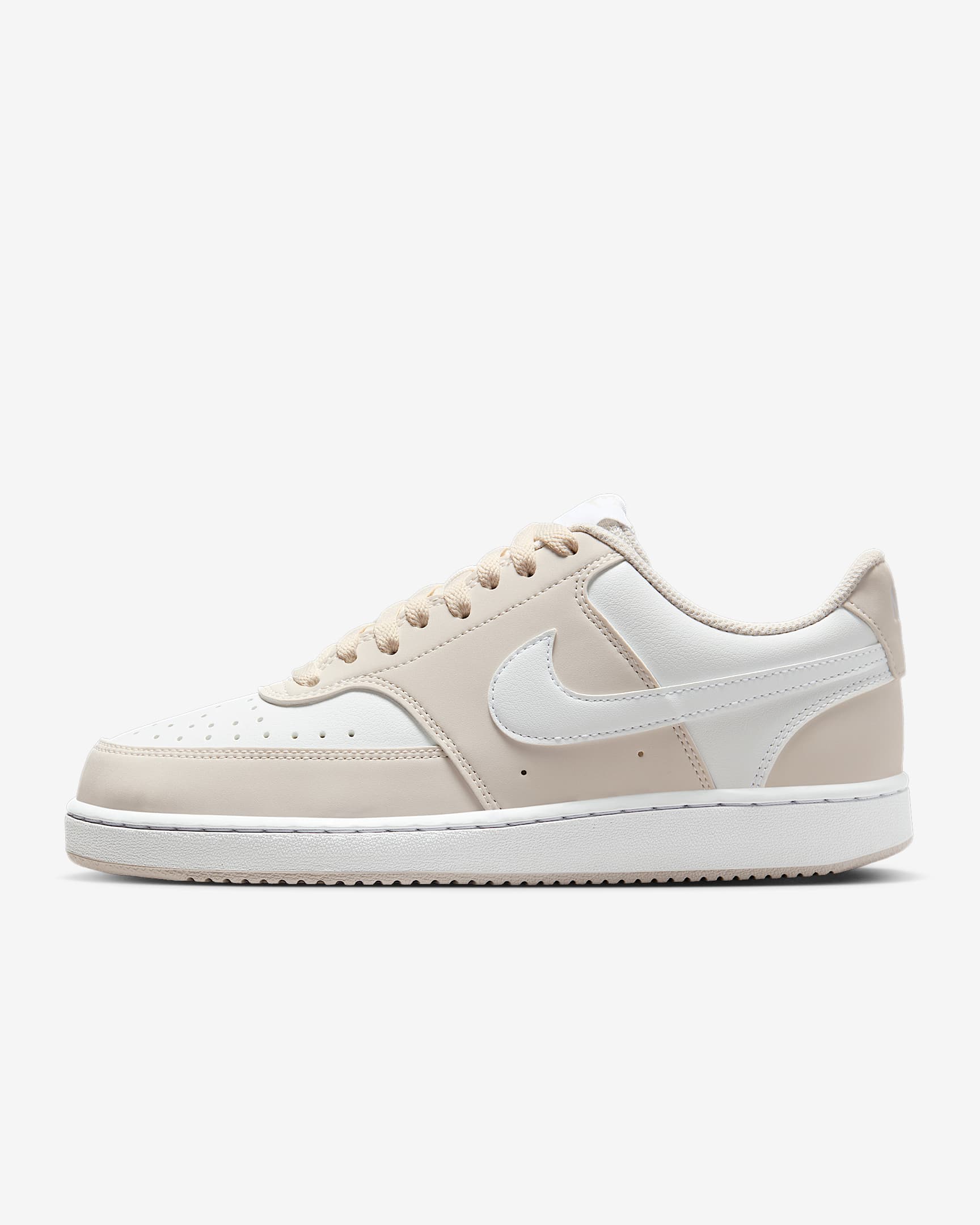 Nike Court Vision Low Schuh (Damen) – Phantom/Weiß