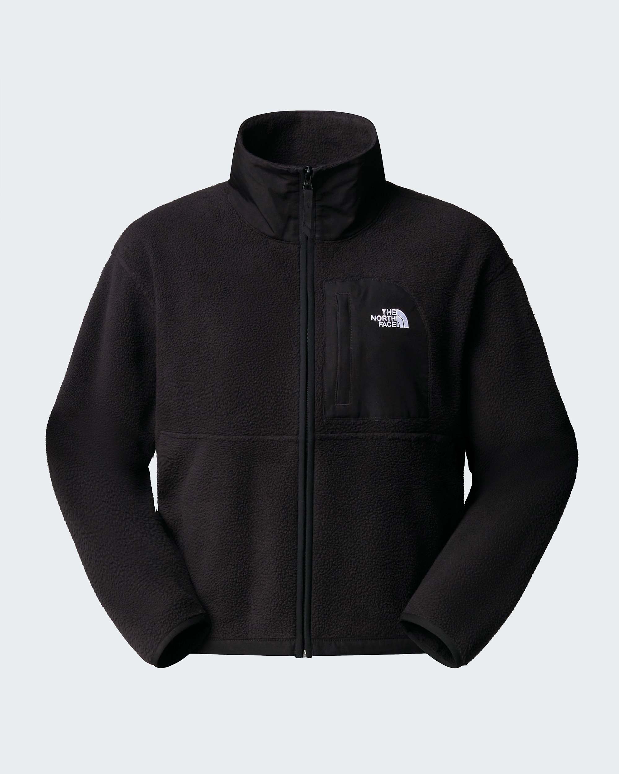 Yumiori Off-Peak Fleecejacke mit durchgehendem RV für Damen – TNF Black